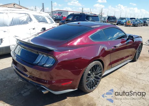 2018 Ford Mustang Gt Premium из США, поврежденный, VIN 1FA6P8CF5J5104062